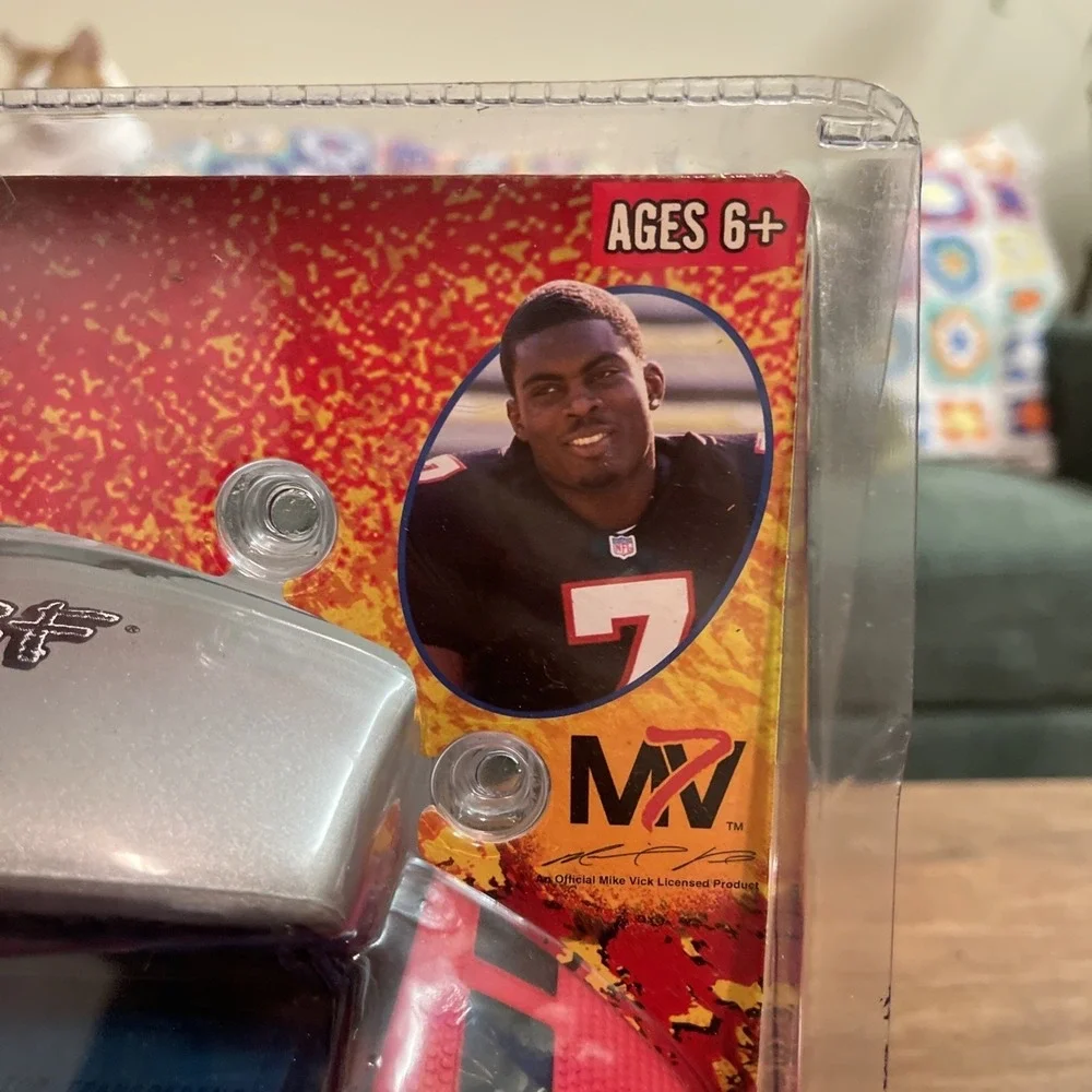 Vtg 2003 Nerf Big Play Michael Vick Football Rare Play calling / Route Panel NEW